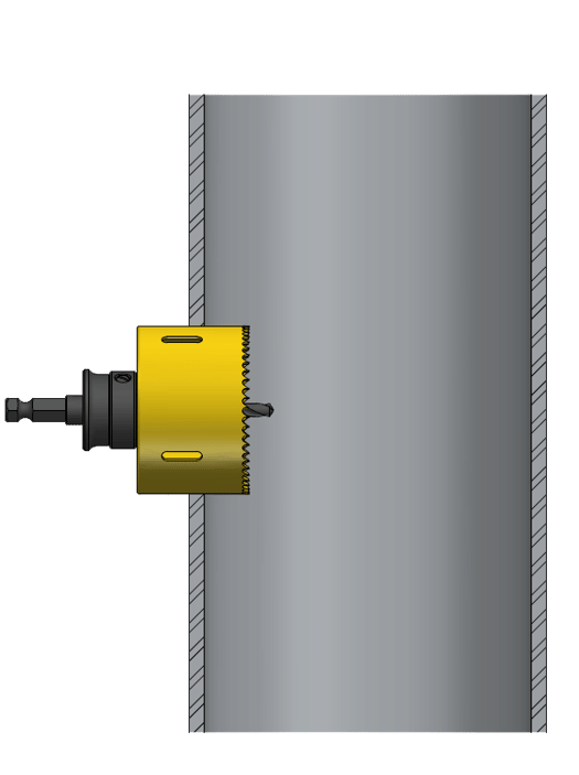 Accurately Installing a Slide Pitless Adapter